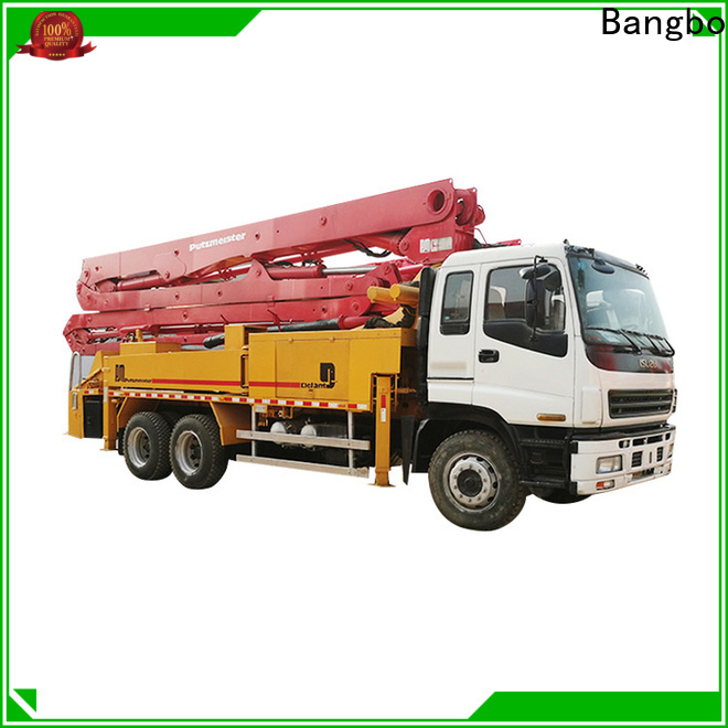 Bangbo cement pump truck supplier for construction industry