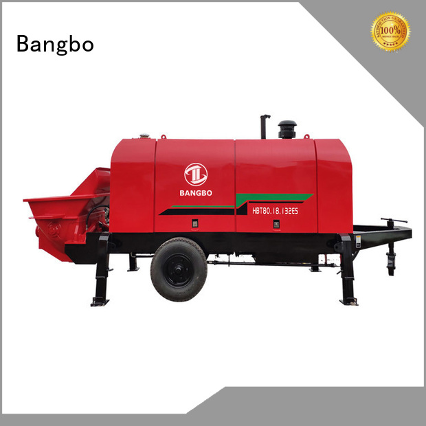 Bangbo Great stationary concrete mixer company for construction project