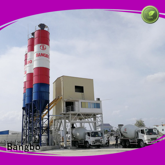 Durable cement batching plant supplier for mixing concrete ingredients