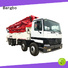 High performance cement pump truck factory for construction industry