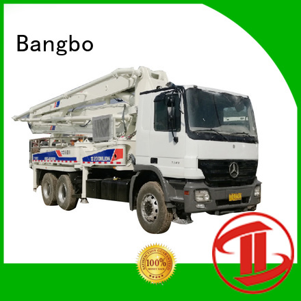 Bangbo High performance used concrete pump truck factory for construction project