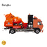 High performance concrete mixer pump truck supplier for railway project