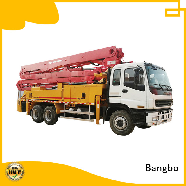 High performance used concrete pump truck supplier for engineering construction