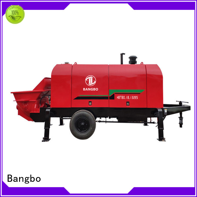 Bangbo concrete pump machine manufacturer for construction project