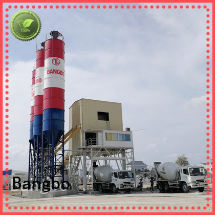 Bangbo cement concrete plant supplier for mixing concrete ingredients