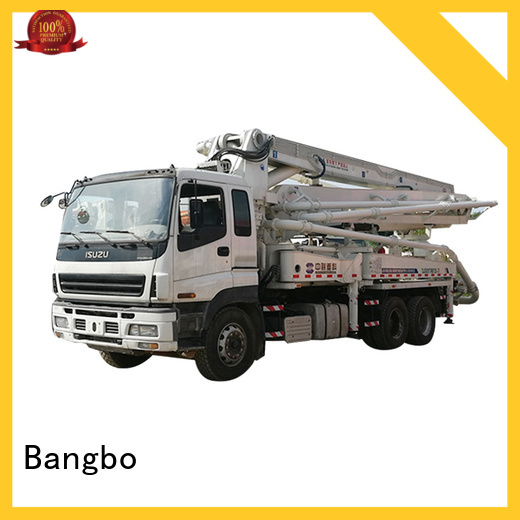Bangbo used pump truck company for construction project