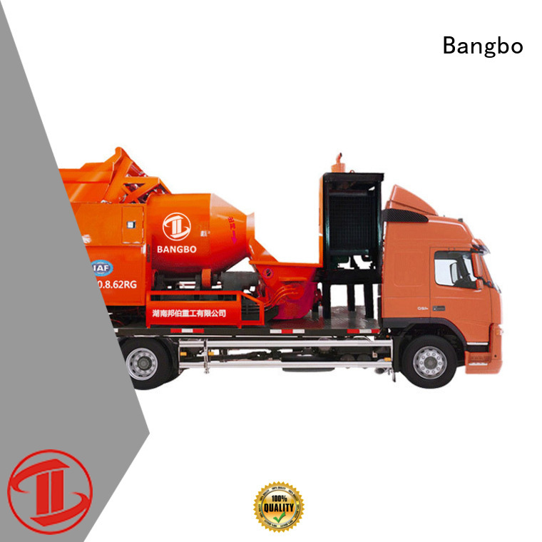 Bangbo cement mixer truck factory for engineering construction
