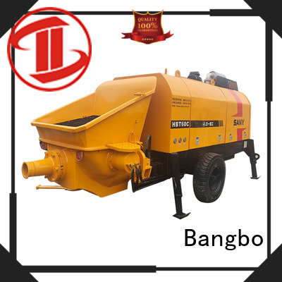 Bangbo second hand concrete pumps manufacturer for construction industry