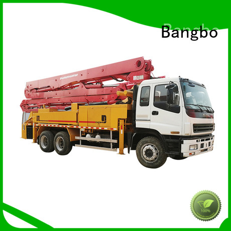 Bangbo High performance used concrete pump truck supplier for construction project
