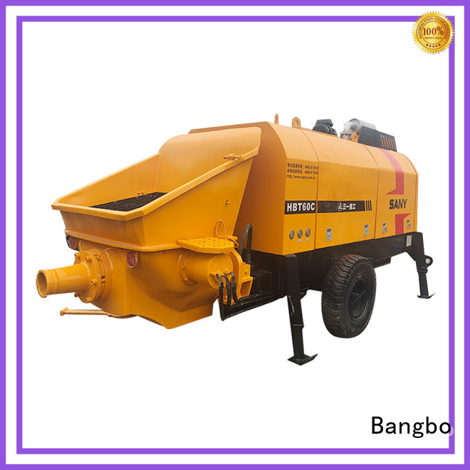 Bangbo used concrete pumps factory for engineering construction