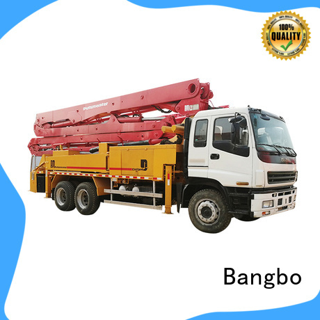 Bangbo High performance cement pump truck factory for engineering construction
