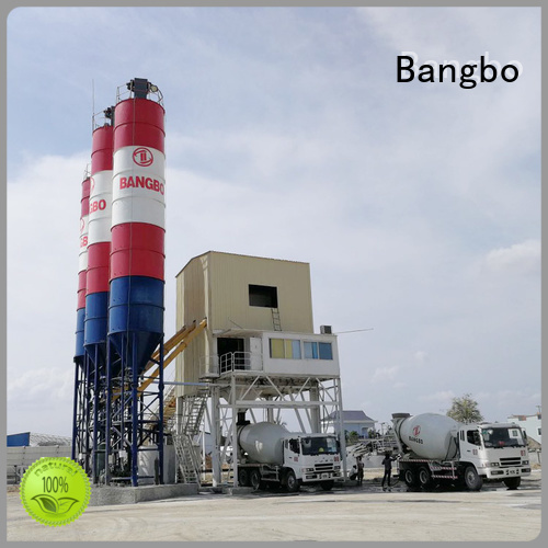 Bangbo Great concrete batch mix plant supplier for construction industry