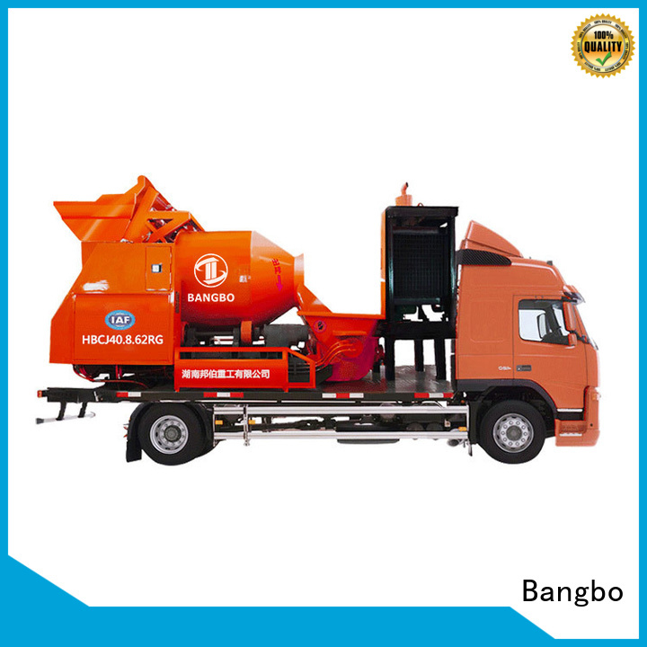Bangbo Great mixer pump truck manufacturer for construction projects