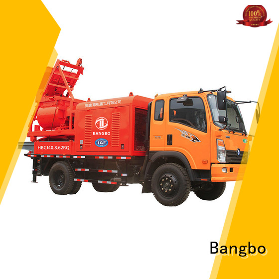 Bangbo Professional concrete mixer pump truck company for engineering construction