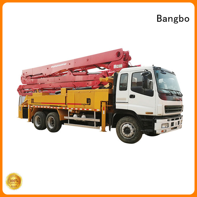 Bangbo cement pump truck manufacturer for engineering construction