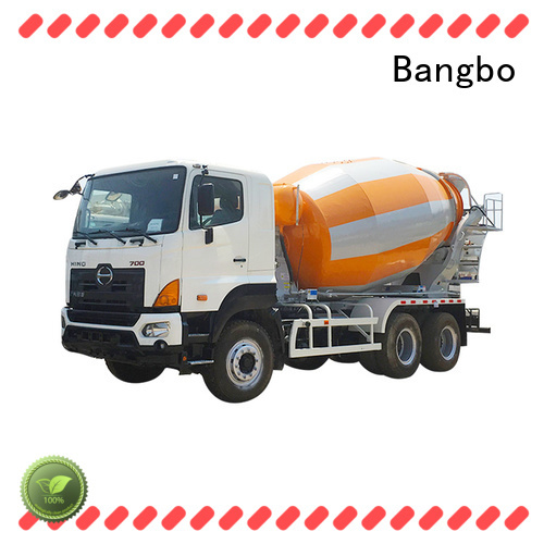 Bangbo High performance concrete mixer truck manufacturer for engineering construction
