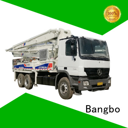 Bangbo High performance cement pump truck manufacturer for construction project