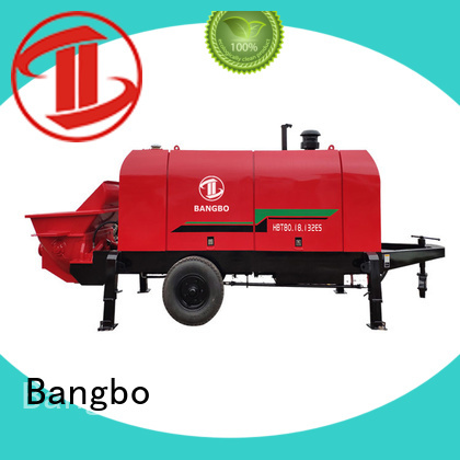 Bangbo concrete stationary pump manufacturer for construction project