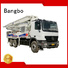 Bangbo cement pump truck supplier for construction project