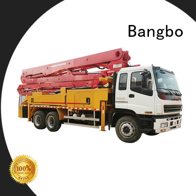 Bangbo concrete pump truck supplier for construction project