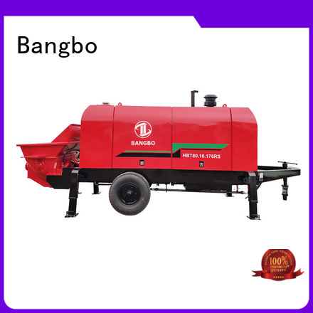 Bangbo stationary concrete pump supplier for construction project