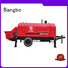 Bangbo stationary concrete pump supplier for construction project