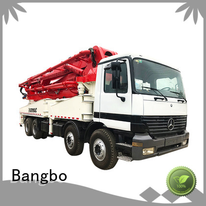 Bangbo cement pump truck manufacturer for construction project