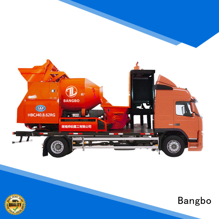 Bangbo concrete mixer truck supplier for tunnel project