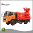 High performance cement mixer truck company for highway project