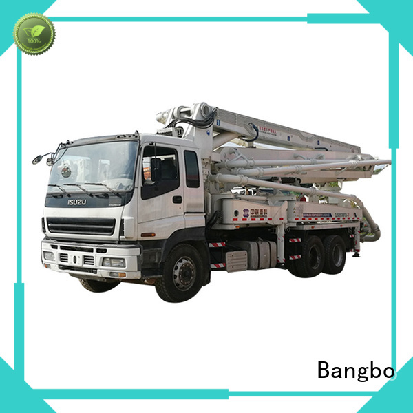 Professional cement pump truck manufacturer for construction industry