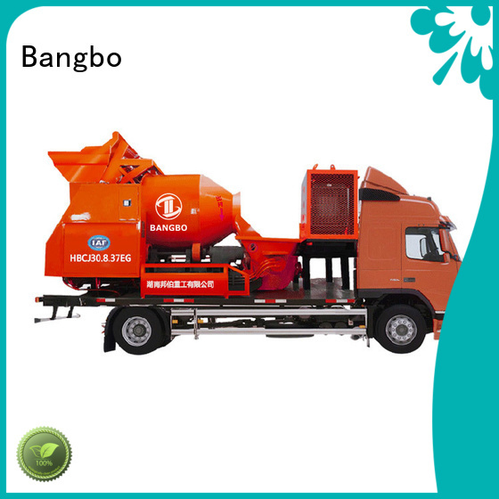 Bangbo mixer pump truck company for engineering construction