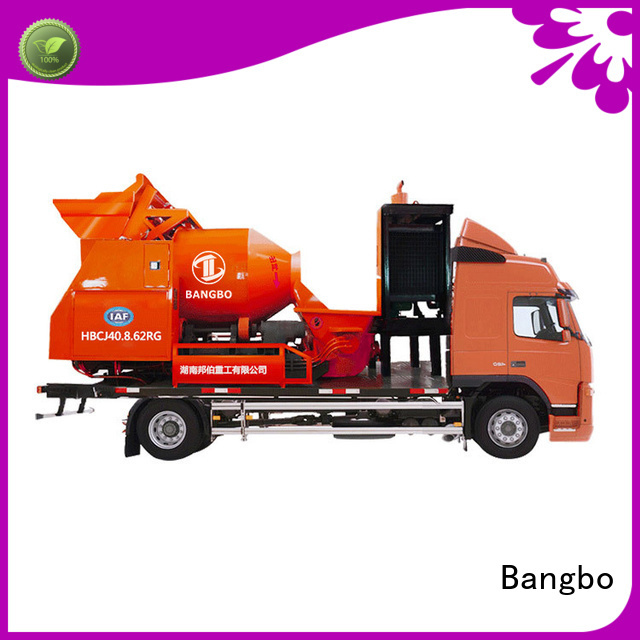 Durable mixer pump truck company for construction projects