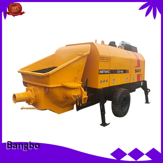 Professional used stationary concrete pump manufacturer for construction project