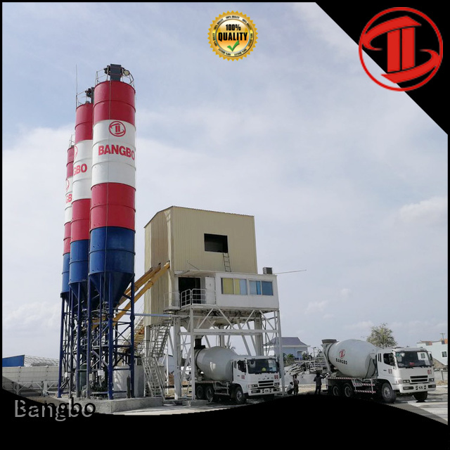 Bangbo Great concrete mixing plant manufacturer factory for mixing concrete ingredients