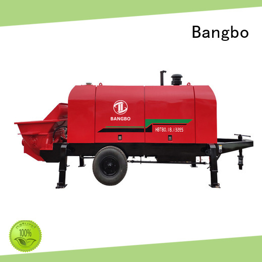 Bangbo stationary pump company for construction project