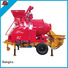Bangbo concrete mixer machine with pump supplier for construction projects