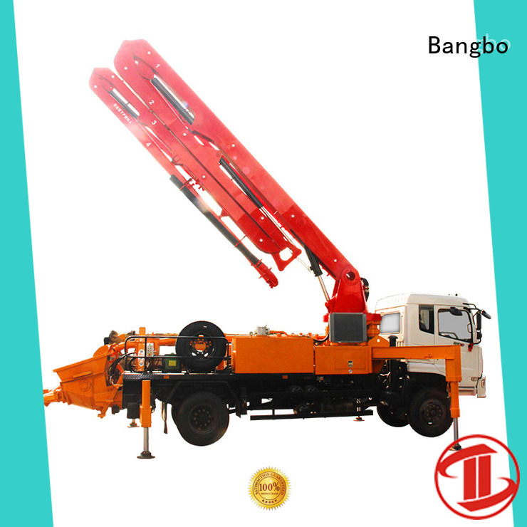 High performance cement pump truck manufacturer for construction industry