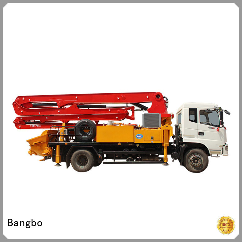 Bangbo Professional buy concrete pump truck factory for engineering construction