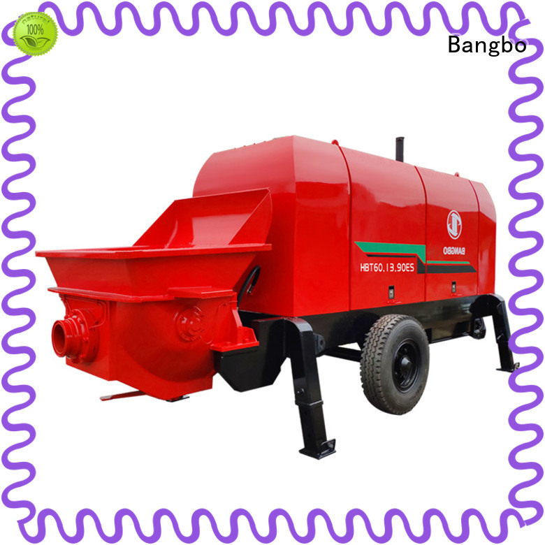 Durable concrete pump stationary manufacturer for construction industry