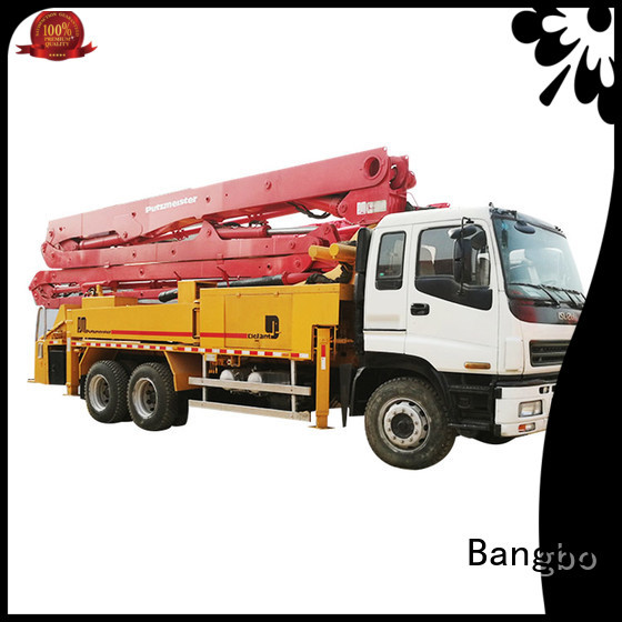 Bangbo concrete pump truck companies manufacturer for engineering construction