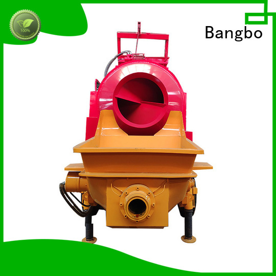 Professional concrete mixer with pump manufacturer for construction projects