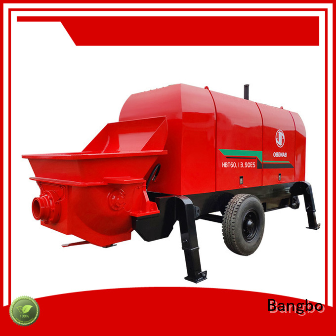 Bangbo High performance stationary concrete mixer manufacturer for construction project