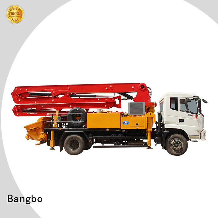 Bangbo Great concrete mixer pump truck supplier for construction projects