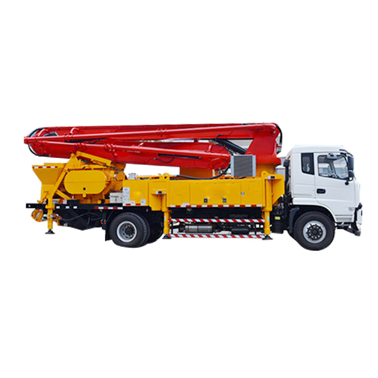 Durable concrete pump with mixer supplier for construction industry-1