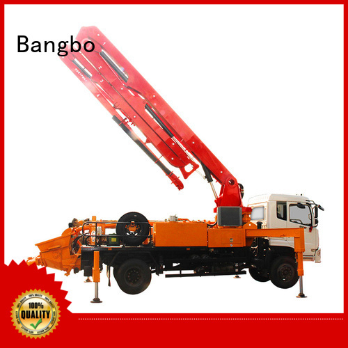 Bangbo concrete mixer pump truck supplier for construction industry