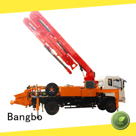 Bangbo High performance cement pump truck manufacturer for construction industry