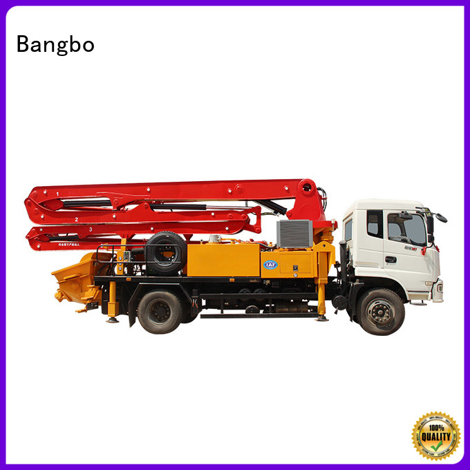 Bangbo Durable concrete pump truck supplier for construction projects