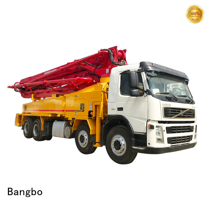 Bangbo concrete pump truck companies supplier for engineering construction