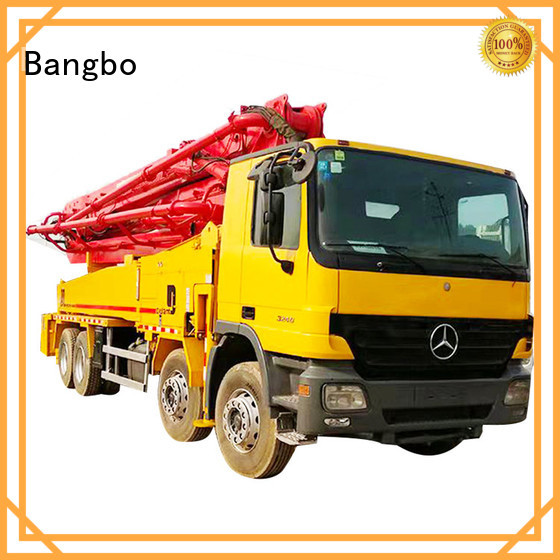 Bangbo High performance cement pump truck manufacturer for construction industry