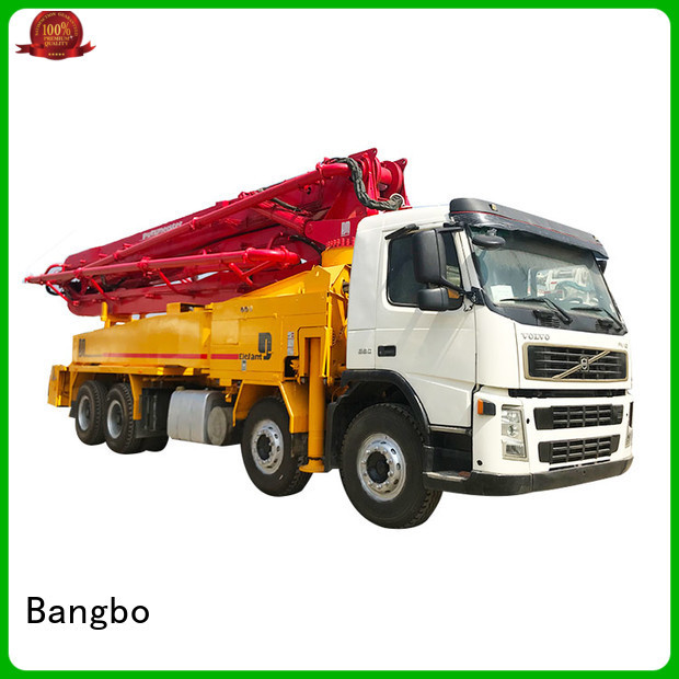 Bangbo Great concrete pumper factory for engineering construction